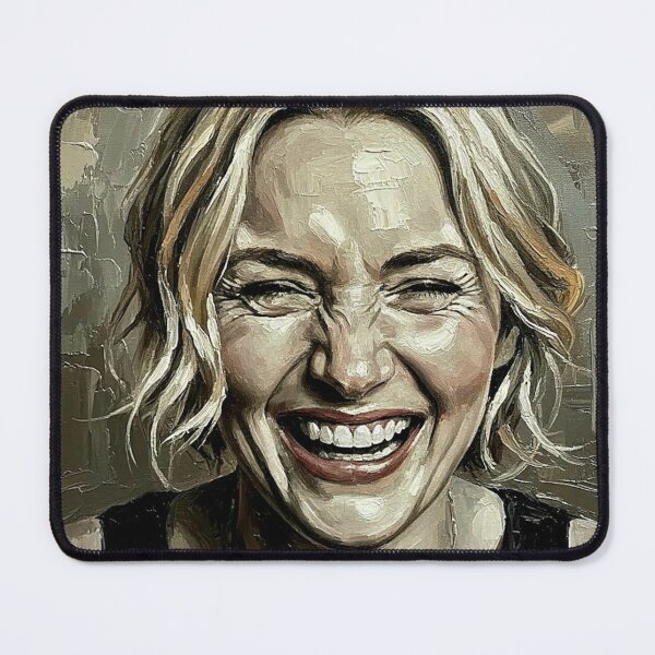 Item preview, Luminous Joy: Kate Winslet Radiant Impasto Portrait designed and sold by Art's Diner.