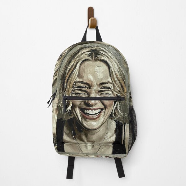 Item preview, Luminous Joy: Kate Winslet Radiant Impasto Portrait designed and sold by Art's Diner.