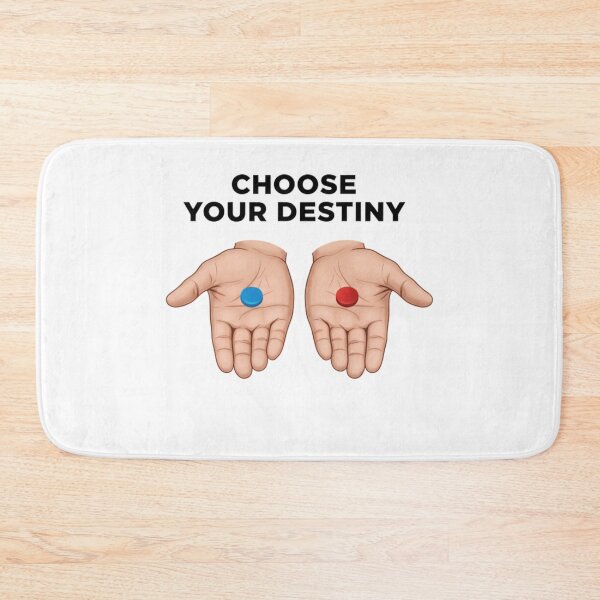 Item preview, Red Pill Blue Pill Design designed and sold by KurtByteStudio.