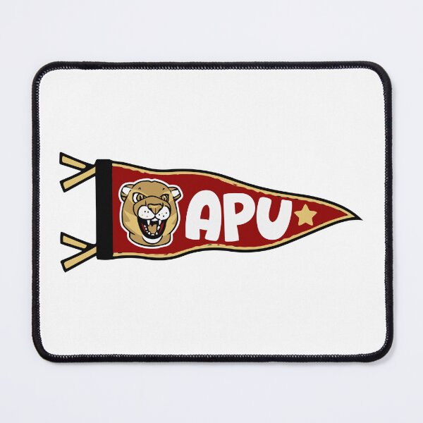 Item preview, APU Cougars Vintage Collegiate Pennant Mascot designed and sold by xughtr.
