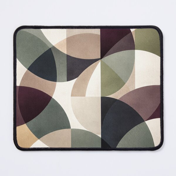 Item preview, Mid Century Modern Geometric Overlap designed and sold by the-dovlat.