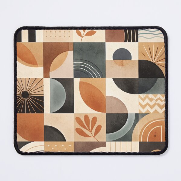 Item preview, Mid Century Modern Abstract Grid Pattern designed and sold by the-dovlat.
