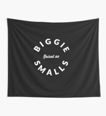 Raised on Biggie Smalls Wall Tapestry
