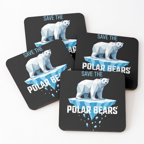 Item preview, Save The Polar Bears designed and sold by CrispyMeowsart.