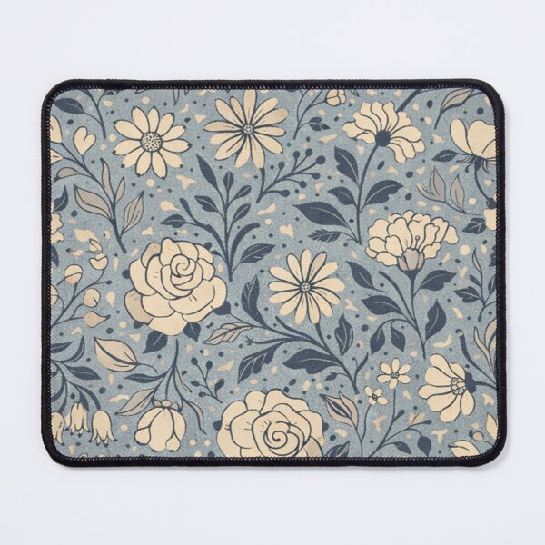 Item preview, Vintage Blue Floral Seamless Pattern designed and sold by the-dovlat.