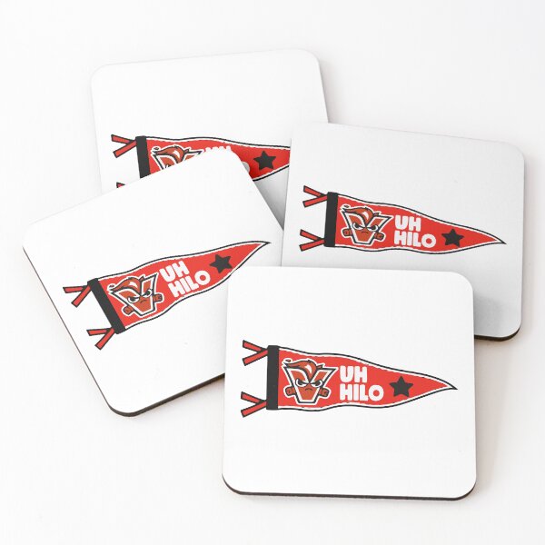 Item preview, UH Hilo Vulcans Vintage Hawaii Collegiate Pennant designed and sold by xughtr.