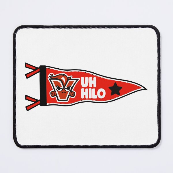 Item preview, UH Hilo Vulcans Vintage Hawaii Collegiate Pennant designed and sold by xughtr.