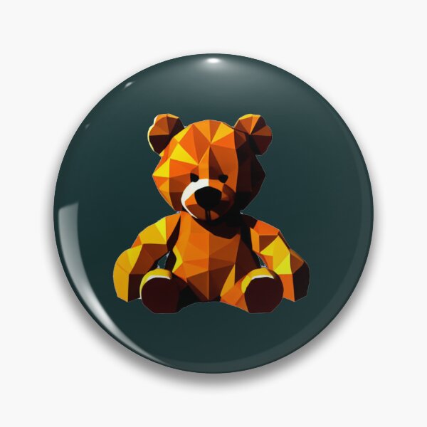 Artikelvorschau, Polygonaler Teddybär entworfen und verkauft von RedFirecracker.