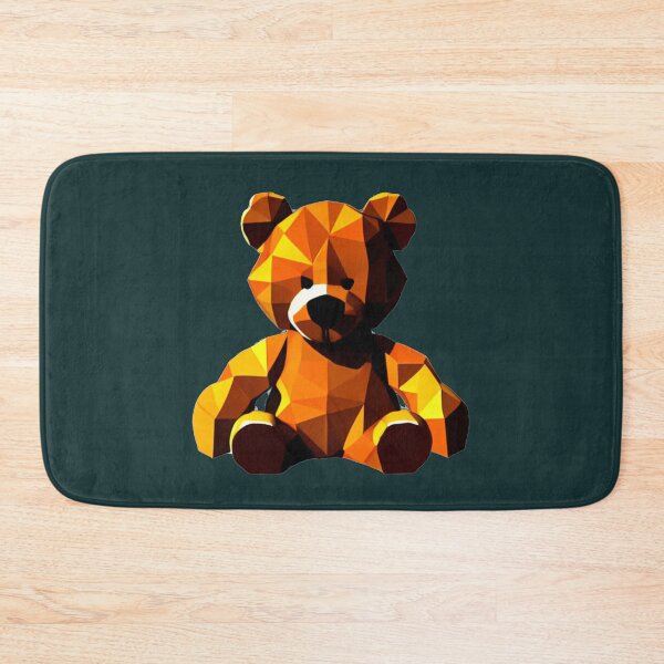 Item preview, Polygonal Teddy Bear designed and sold by RedFirecracker.
