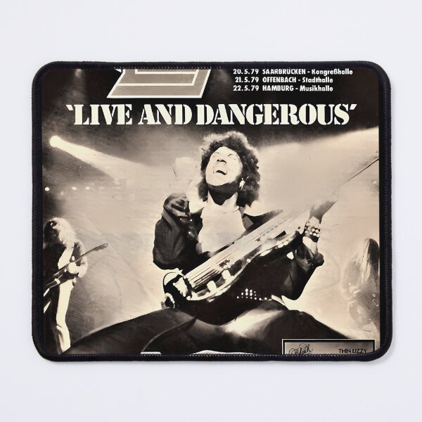 Item preview, Thin Lizzy Poster Live And Dangerous German Tour designed and sold by 三七日 ..