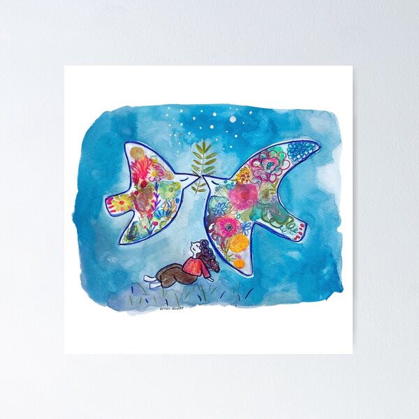 Item preview, Peace Birds designed and sold by EfratStudio.