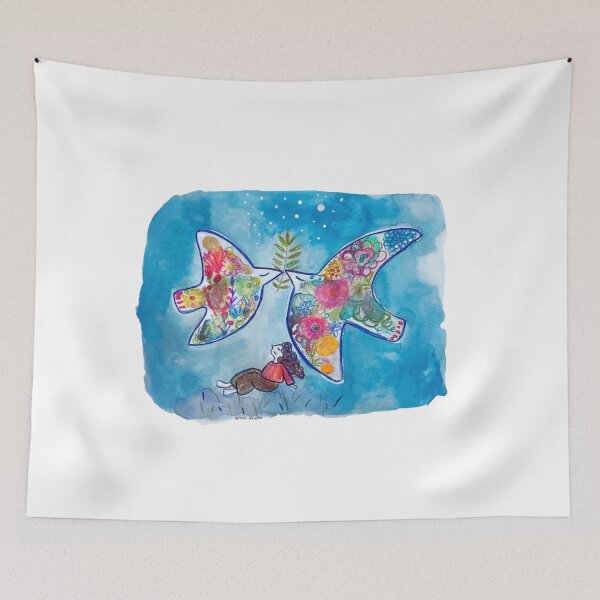 Item preview, Peace Birds designed and sold by EfratStudio.