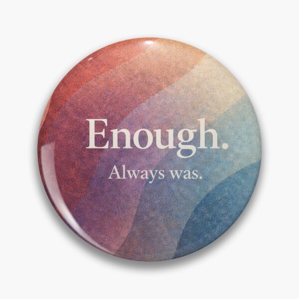 Item preview, Enough Always Was Affirmation Poster designed and sold by the-dovlat.
