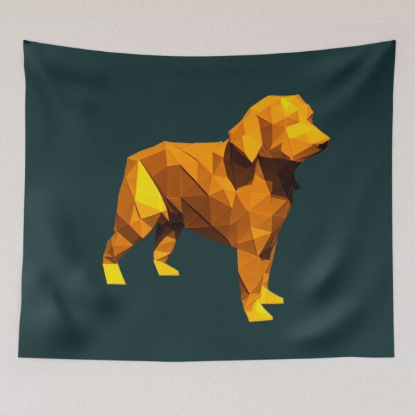 Item preview, Polygonal Retriever designed and sold by RedFirecracker.