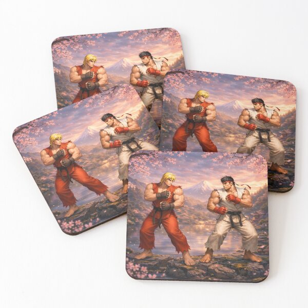 Item preview, Street Fighter - Ken Masters & Ryu designed and sold by Bikash-A7.
