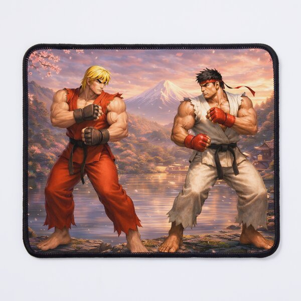 Item preview, Street Fighter - Ken Masters & Ryu designed and sold by Bikash-A7.