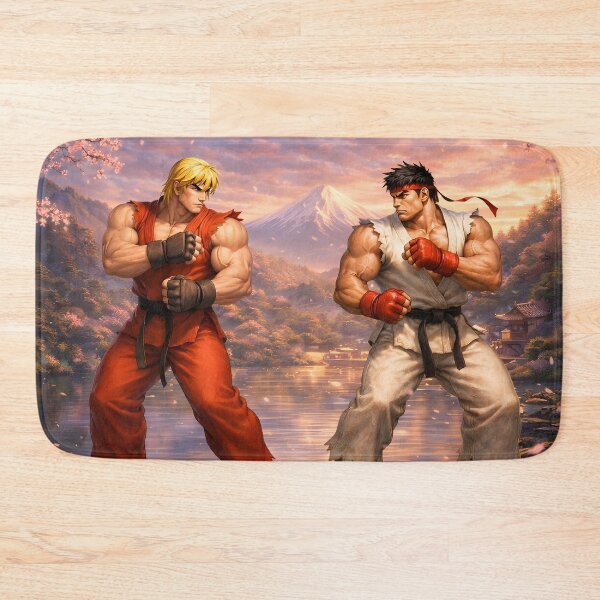 Item preview, Street Fighter - Ken Masters & Ryu designed and sold by Bikash-A7.