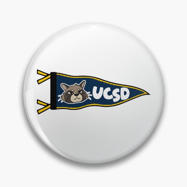 Item preview, UCSD Tritons Vintage Collegiate Pennant Mascot designed and sold by xughtr.