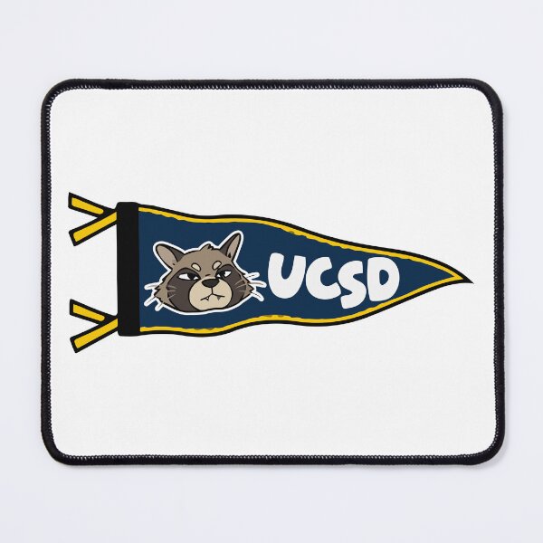 Item preview, UCSD Tritons Vintage Collegiate Pennant Mascot designed and sold by xughtr.