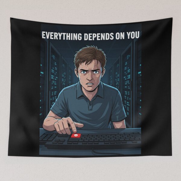 Item preview, Everything Depends On You - IT Moment designed and sold by KurtByteStudio.