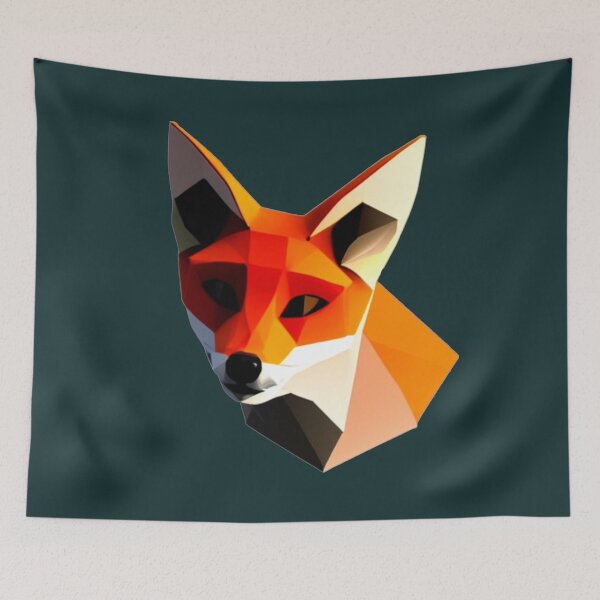Item preview, Polygonal Fox designed and sold by RedFirecracker.