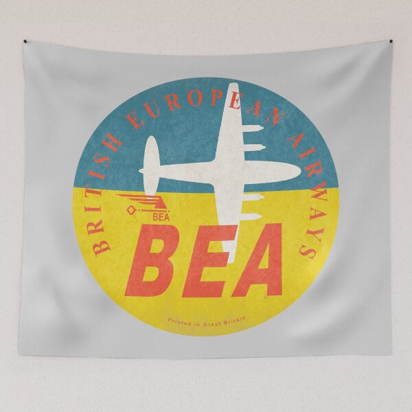 Item preview, British European Airways - Worn designed and sold by RedFirecracker.