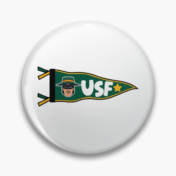 Item preview, USF Dons Mascot Pennant - University of San Francisco Vintage Art designed and sold by xughtr.