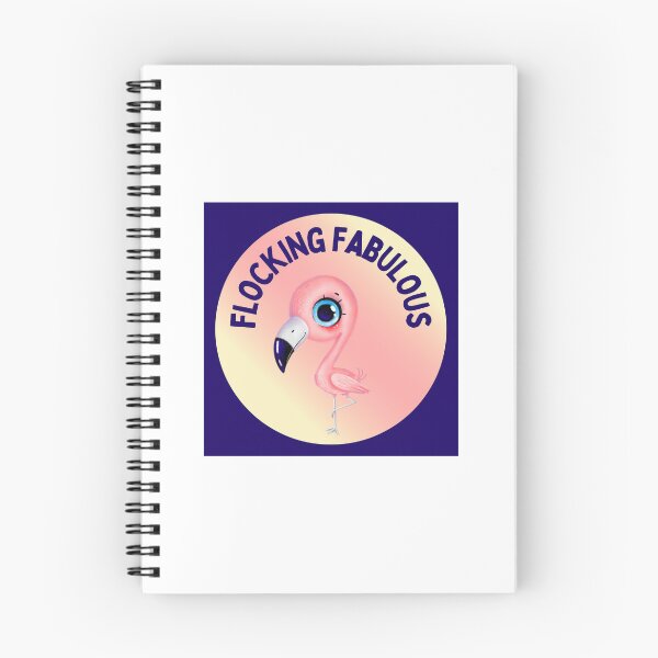 Artikelvorschau, Fabelhafte Flamingo-Illustration entworfen und verkauft von RetroRespect.