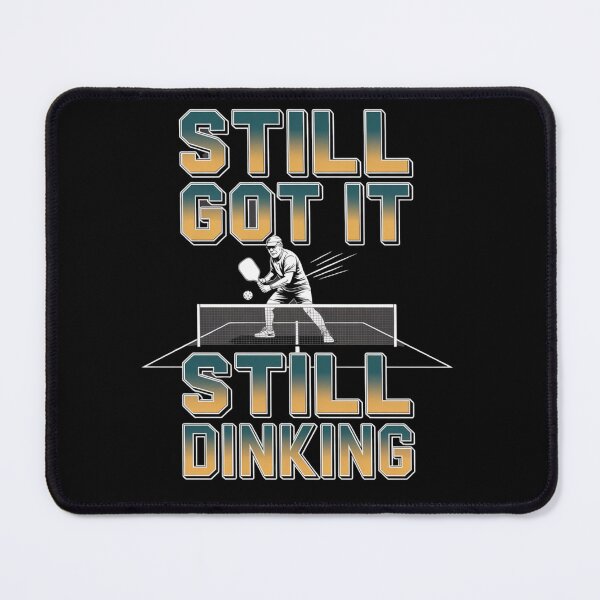 Item preview, pickleball - pickleball humor - pickleball gift - pickleball senior player - pickleball paddle - dink humor - dink responsibly - kitchen line - kitchen crew - third shot drop - drop shot designed and sold by JansenGS.