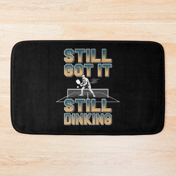 Item preview, pickleball - pickleball humor - pickleball gift - pickleball senior player - pickleball paddle - dink humor - dink responsibly - kitchen line - kitchen crew - third shot drop - drop shot designed and sold by JansenGS.