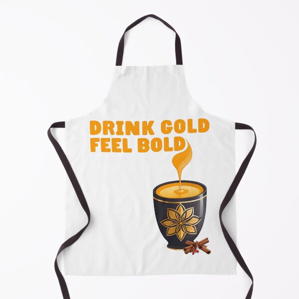 Item preview, Golden Milk DRINK GOLD FEEL BOLD Ayurveda designed and sold by Carl's Clothing.