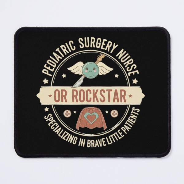 Item preview, Pediatric Surgery Nurse OR Rockstar Brave Little Patients designed and sold by BlissHalo.