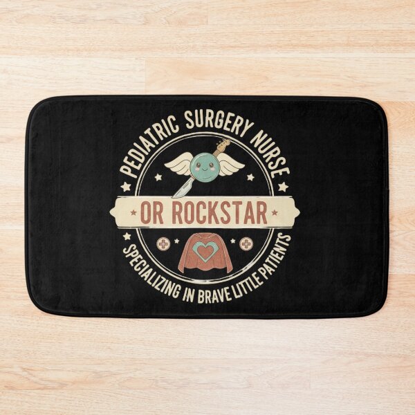 Item preview, Pediatric Surgery Nurse OR Rockstar Brave Little Patients designed and sold by BlissHalo.
