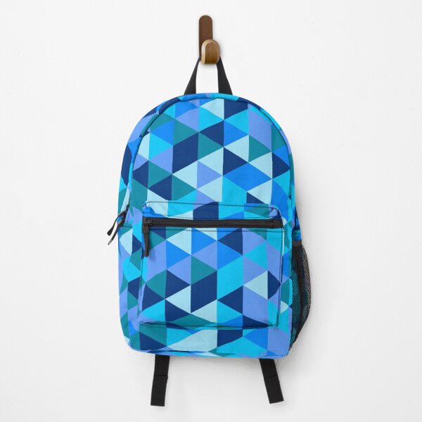Item preview, Blue Teal Triangle Pattern designed and sold by LilaStudio.