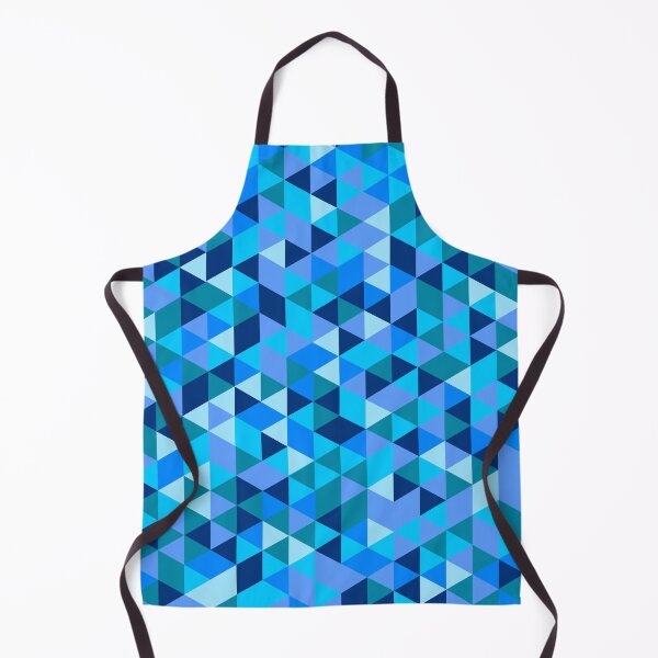 Item preview, Blue Teal Triangle Pattern designed and sold by LilaStudio.