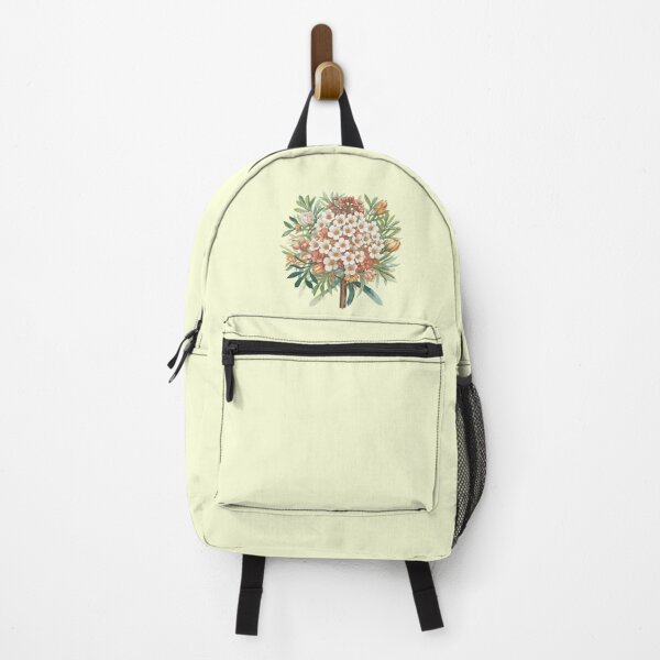 Item preview, Vibrant Watercolor Olea Branch with Blooming Flowers and Lush Greenery designed and sold by GreenBotanist.