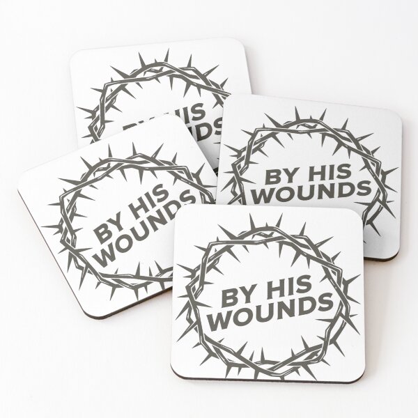 Item preview, By His Wounds - Christian Lenten Streetwear designed and sold by Jan Menard Sangal Apparel.