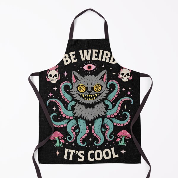 Item preview, Be Weird It’s Cool Cat designed and sold by Matinez Pink.