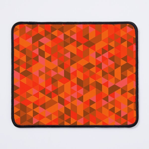 Item preview, Orange Triangle Pattern designed and sold by LilaStudio.
