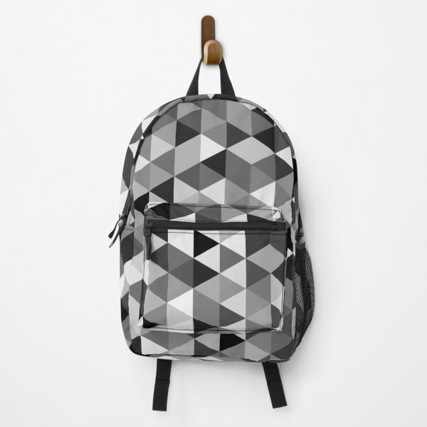 Item preview, Black, and white Triangle Pattern designed and sold by LilaStudio.