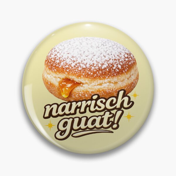 Item preview, Narrisch Guat! Austrian Donut with Apricot Jam designed and sold by mycreastyle.