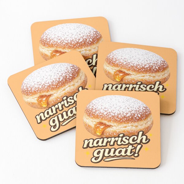 Item preview, Narrisch Guat! Austrian Donut with Apricot Jam designed and sold by mycreastyle.