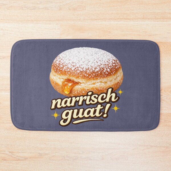 Item preview, Narrisch Guat! Austrian Donut with Apricot Jam designed and sold by mycreastyle.