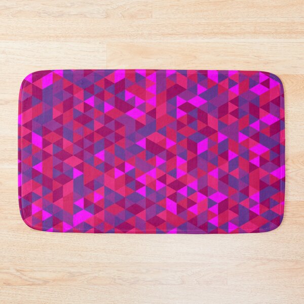 Item preview, Pink purple Triangle Pattern designed and sold by LilaStudio.