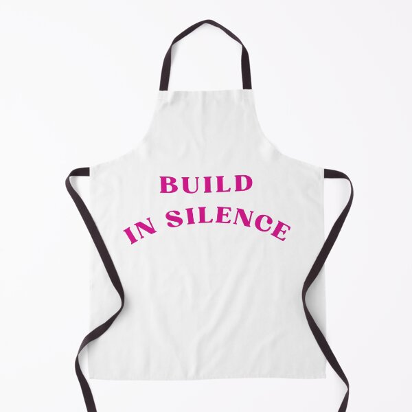 Item preview, BUILD IN SILENCE designed and sold by Bongsheila.