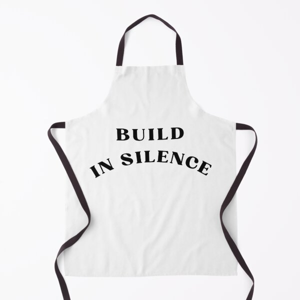 Item preview, BUILD IN SILENCE designed and sold by Bongsheila.