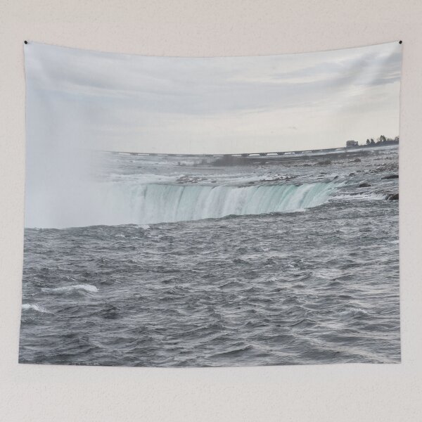 Item preview, Niagara Falls Silver Current Above the Waterfall designed and sold by Georgia Mizuleva.