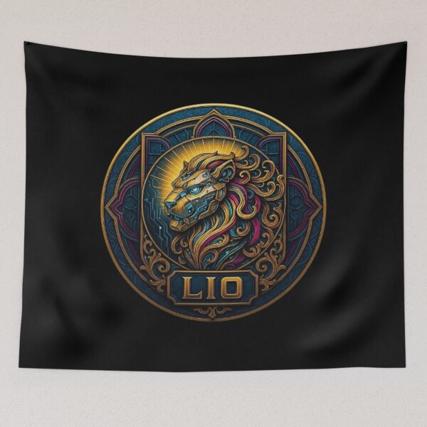 Item preview, Robotic Lion – Futuristic Robot Animal Design | Cybernetic Mech Beast, AI Tech & Mechanical Predator Art designed and sold by Typologystudios.