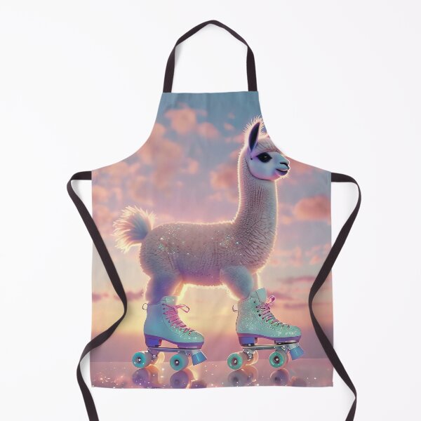 Item preview, Glitter Glide Alpaca designed and sold by ONYX Pixee.