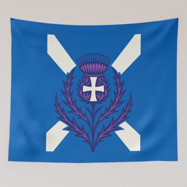 Item preview, Stylized Thistle St Andrews Cross and Saltire designed and sold by taiche.